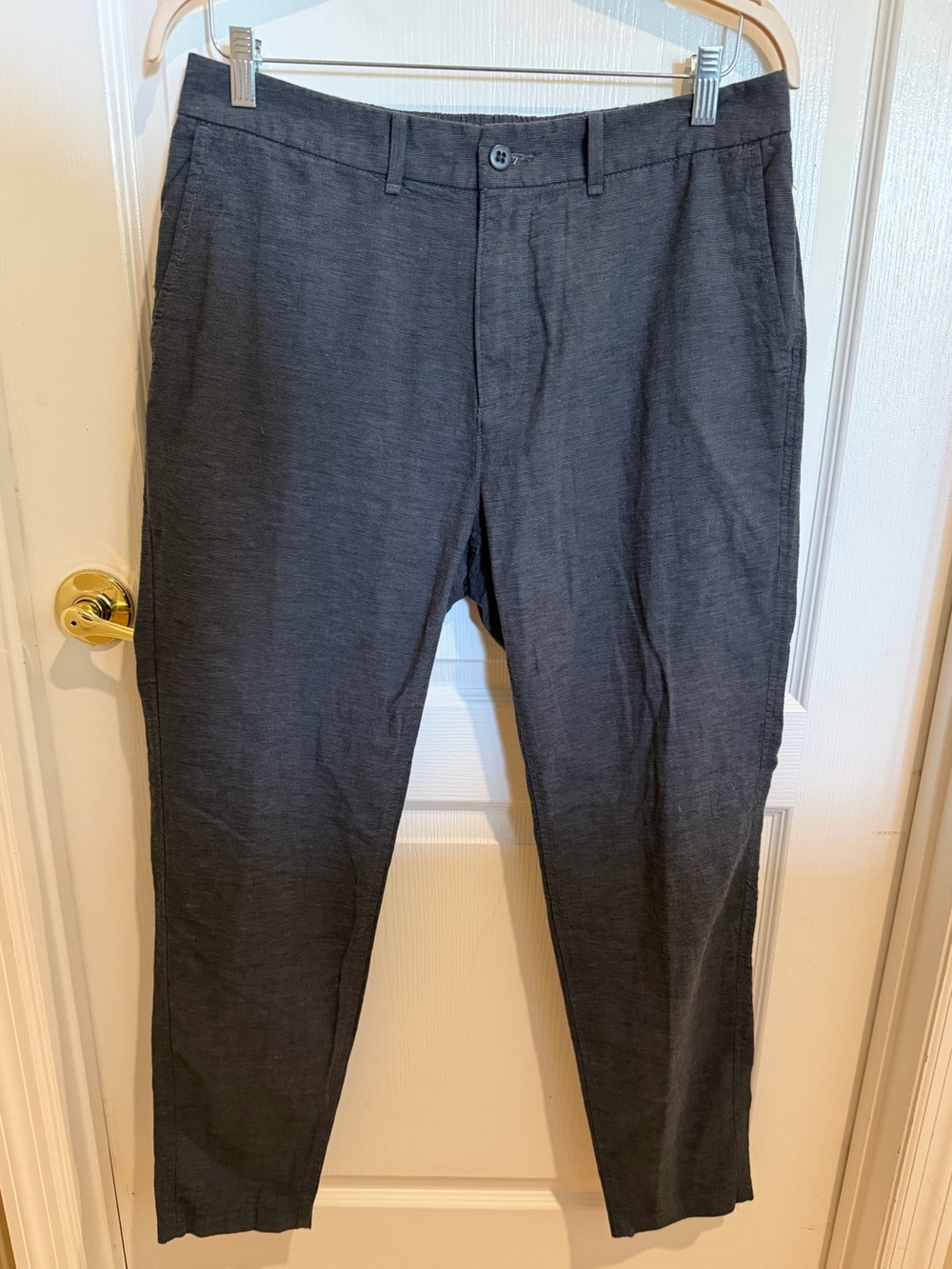 Men's Casual Abercrombie Trousers in Dark Gray
